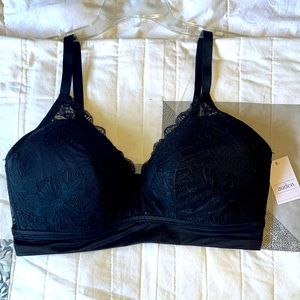 NWT Auden Black Lace Bralette
